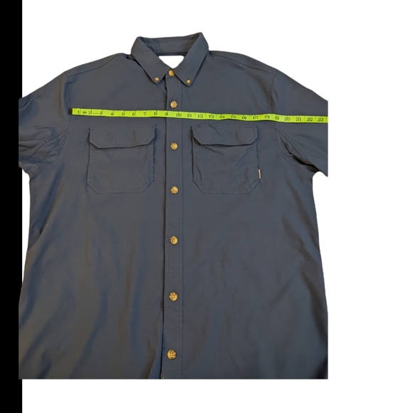 Duluth Trading Company Mens Vented Back Long Sleeve Button Down  L - Picture 5 of 16